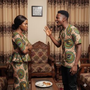 husband shouting at wife